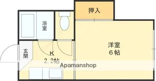 ハイツ舞Ⅱ【B106号室】の間取り