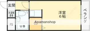 シティーハイツ弥刀【1階】の間取り