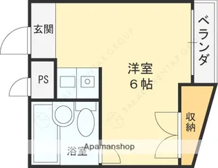 プレアール鴻池【3階】の間取り