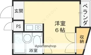 プレアール鴻池【4階】の間取り