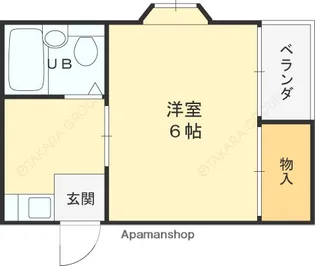 古川マンション【301号室】の間取り