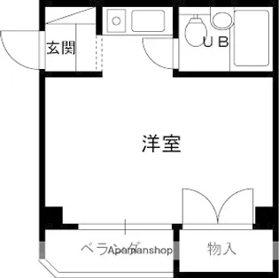プリモ伊加賀【1階】の間取り