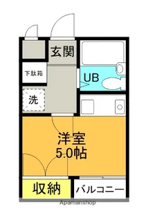 第3和幸マンション【2階】の間取り