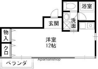 SOHOビル【302号室】の間取り