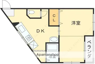 本町ビル【3階】の間取り