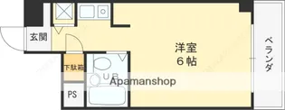 PAL東花園【5階】の間取り