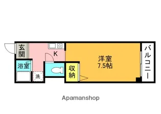 アルコーブ岡本【3階】の間取り
