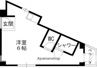 やなぎマンション【302号室】の間取り