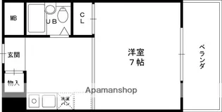 グロースコート香里園【202号室】の間取り