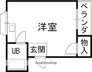 レオハイム星ヶ丘【3階】の間取り