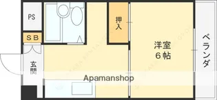 リビーナ東花園【205号室】の間取り