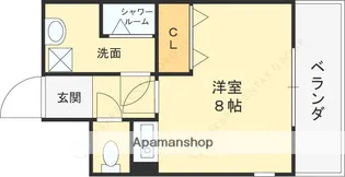 サウスイン大学前【504号室】の間取り