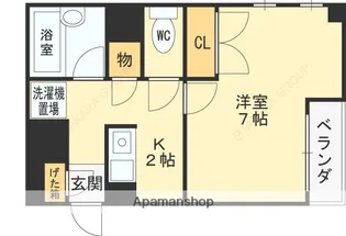 メゾンドファミール【3階】の間取り