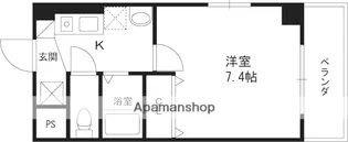 M’プラザ香里参番館【806号室】の間取り