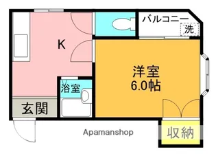 フローラルヴィラ【403号室】の間取り