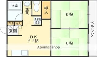 沼卯マンション【202号室】の間取り