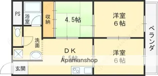 リアライズ住道南【6階】の間取り