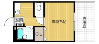 Tranquil【112号室号室】の間取り