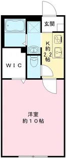 ロワール【105号室号室】の間取り