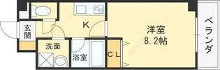 SAーCOURT(エスア コート)【203号室号室】の間取り