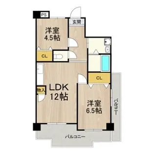 友井グレイス【10階】の間取り