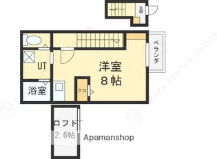 あんしん+衣摺08?7002【2階】の間取り