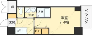SーRESIDENCE高井田CENTRAL【501号室】の間取り