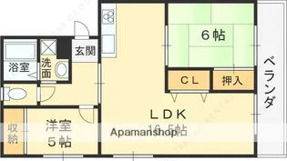 SAKURABASE東大阪【3階】の間取り