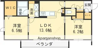 大阪府東大阪市西堤本通東1丁目【アパート】の間取り