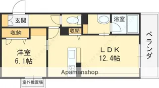 大阪府東大阪市神田町【マンション】の間取り