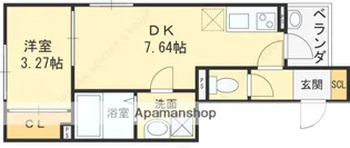 リブレメゾン弥刀Ⅰ【1階】の間取り