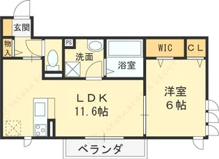 ラリュール【2階】の間取り