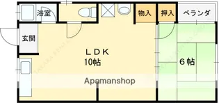 有楽荘【2階】の間取り