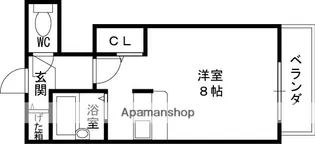 1Kの間取り画像