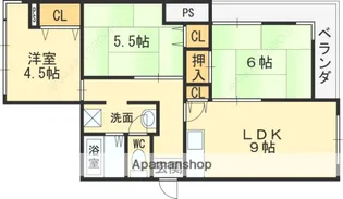 グランクオレ31【410号室】の間取り