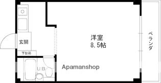 第一モギハイツ【3階】の間取り
