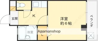 スペランツァデリーティア【4階】の間取り