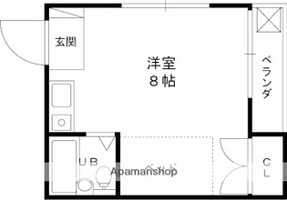 スカイハイム小若江【302号室】の間取り