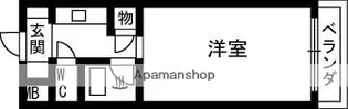 サニーカーサ【3階】の間取り