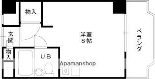 モンシャンブル【4階】の間取り