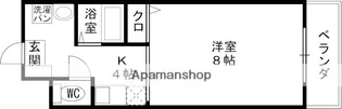 GRAND大垣内【402号室】の間取り