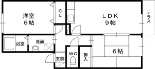 ヴェルドミール出口【2階】の間取り