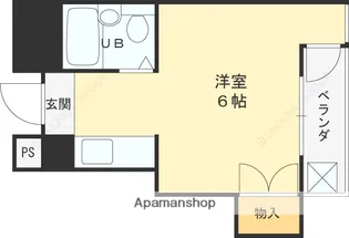 プラザOM【403号室】の間取り