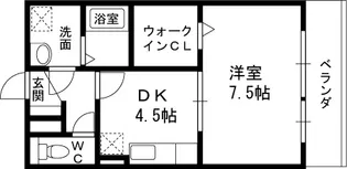 ブールヴァール【3階】の間取り