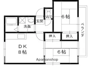 ソレイユ【104号室】の間取り