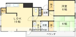 オーキッドヒルズ【3階】の間取り