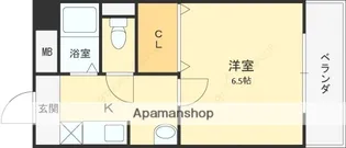リトゥール澤【703号室】の間取り