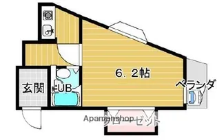 コサエールマンション【202号室】の間取り
