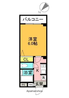 キリンハイツ信和【3階】の間取り