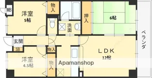 YFヒルズ宮山【309号室】の間取り